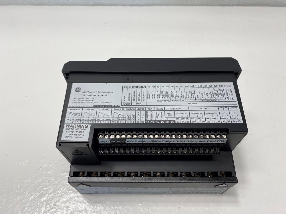 GE Multilin MM2 Motor Manager MMII-PD-1-2-120